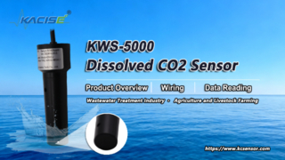 سیم کشی سنسور دی اکسید کربن KWS-5000 و خواندن داده ها