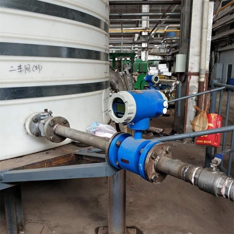 RS485 Modbus Digital Electromagnetic Flow Meter برای مایعات مقاوم به اسید و قلی با دقت بالا