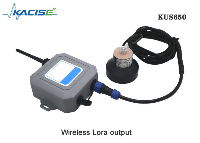 KUS650C Low Power 10m Range Wireless Ultrasonic Level Sensor با خروجی 4G/Lora/GPRS/NB