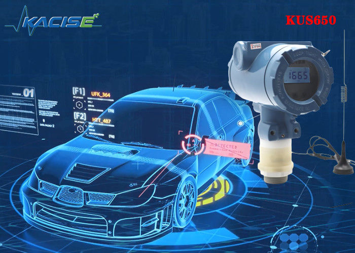 KUS650A 3m Range Wireless Ultrasonic Level Sensor با حفاظت IP68 و خروجی 4G/Lora/GPRS/NB برای اندازه گیری سطح مایع