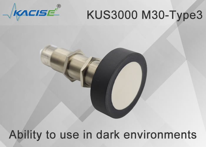 مبدل سطح اولتراسونیک KUS3000 M30-Type3 با برد 6 متر و نشانگر