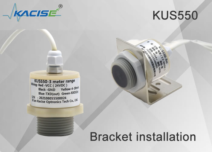 KUS550 ضد آب سونوگرافی آب - سطح متر با محدوده اندازه گیری 0.25m به 3m
