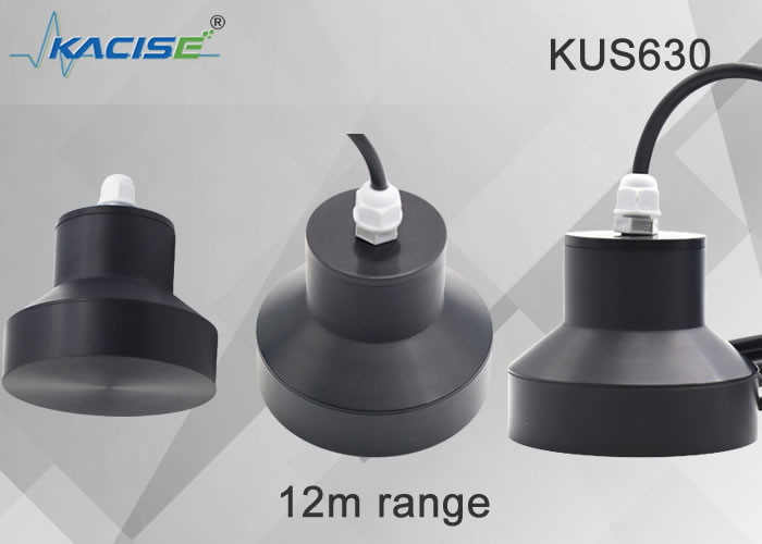 PTFE/PVC محدوده 15m خروجی RS485 یا 0 ~ 5V سنسور سطح آب فوق صوت بی سیم