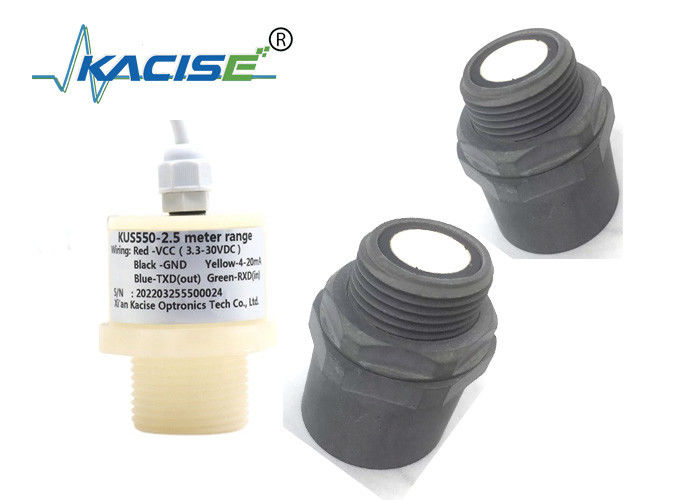 سنسور سطح آب فوق صوتی هوشمند با خروجی RS485 و پوشش PTFE برای استخر های فاضلاب