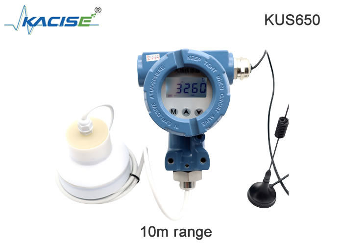 سنسور سطح فوق صوتی بی سیم با محدوده اندازه گیری 12 متر 4G / Lora / GPRS / NB خروجی و محافظت IP68