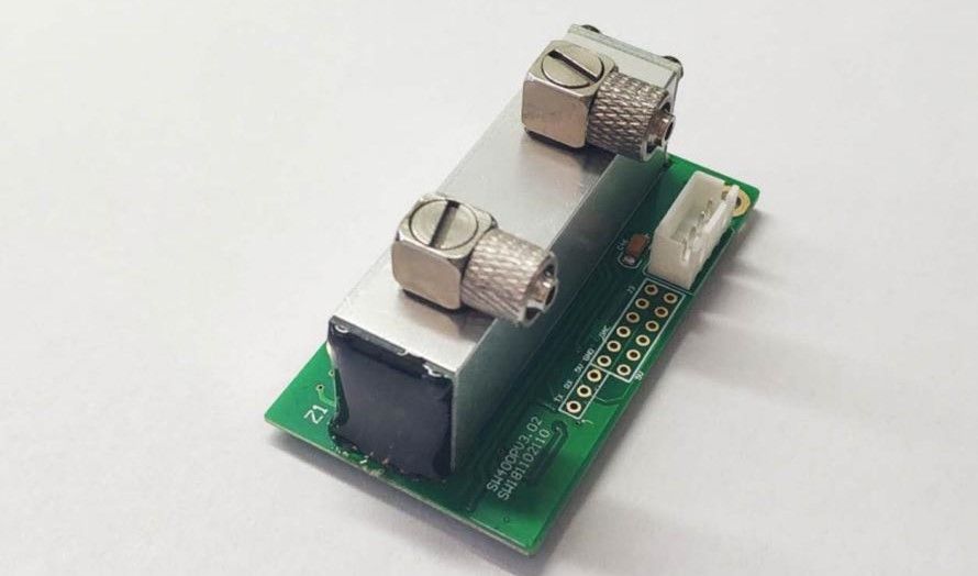 ماژول سنسور CO2 NDIR با محدوده تشخیص 50000ppm دقت ±20ppm و طول عمر 10 سال