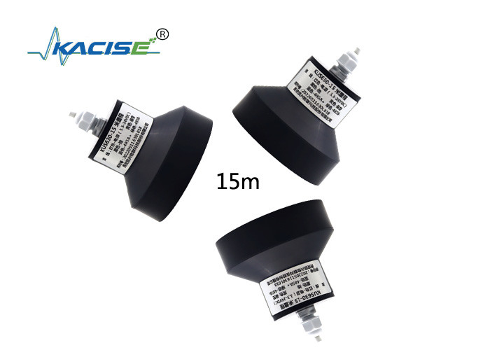 PTFE/PVC محدوده 15m خروجی RS485 یا 0 ~ 5V سنسور سطح آب فوق صوت بی سیم