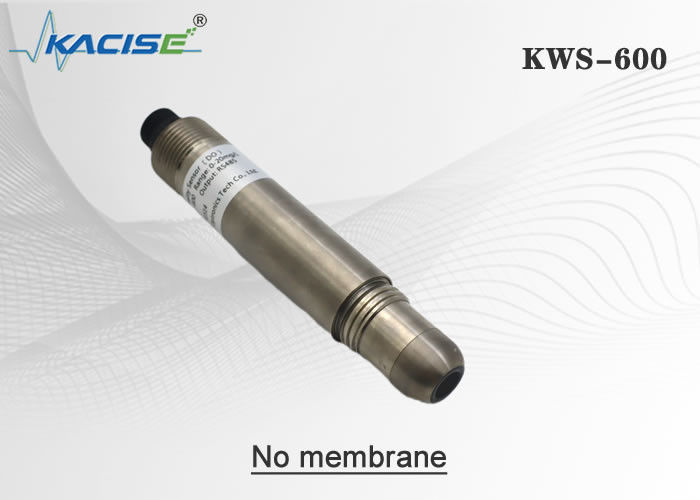 KWS-600 سنسور اکسیژن حل شده فلورسنت آنلاین بدون غشا بدون الکترولیت RS485 Modbus Output و IP68 ضد آب
