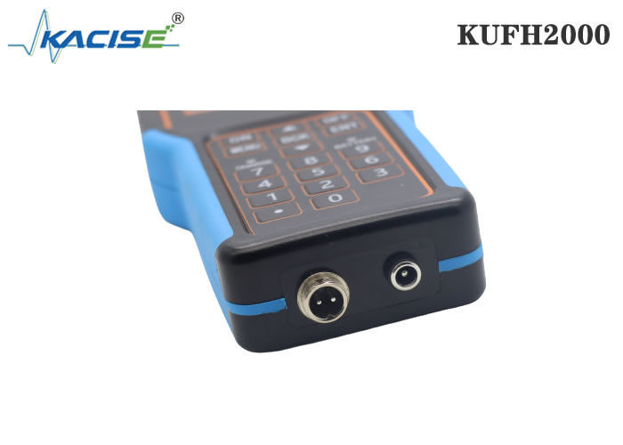 KUFH2000B اندازه گیری جریان فوق صوتی دستی با عملکرد کارت SD برای لوله های DN15-DN6000 و دقت ± 1٪