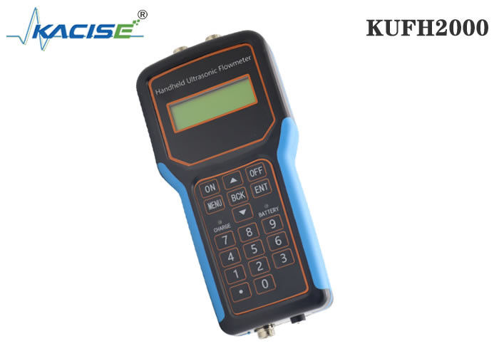 KUFH2000B اندازه گیری جریان فوق صوتی دستی با عملکرد کارت SD برای لوله های DN15-DN6000 و دقت ± 1٪