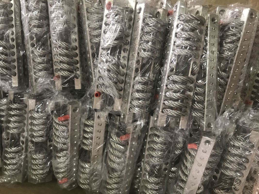 جداکننده سیم فولاد ضدصدمه با فرکانس طبیعی 7-15 هرتز برای کاربردهای صنعتی و دریایی