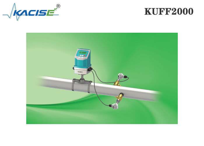 KUFF2000 اندازه گیری جریان فوق صوتی ثابت با دقت ± 1٪ برای اندازه لوله DN50-DN6000 و اندازه گیری دو طرفه