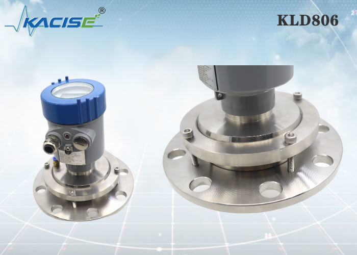 سنسور سطح رادار KLD806 80GHz با عملکرد پاکسازی برای کاربرد گرد و غبار قوی در سیلوهای آرد