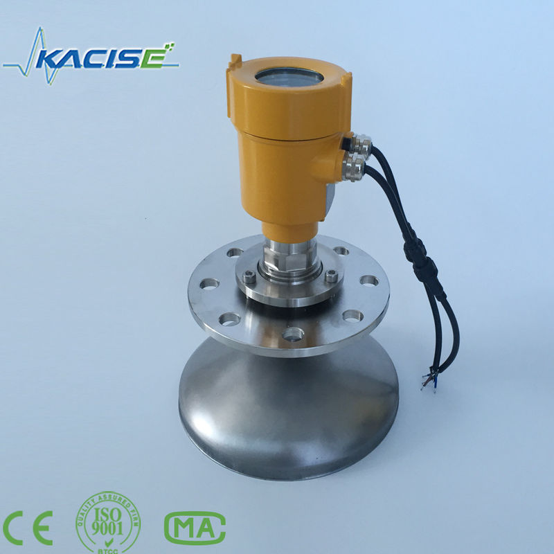 فرستنده سطح رادار KLD-2604 26GHz با محدوده اندازه گیری 80m و خروجی 4-20mA / HART برای اندازه گیری سطح مواد جامد