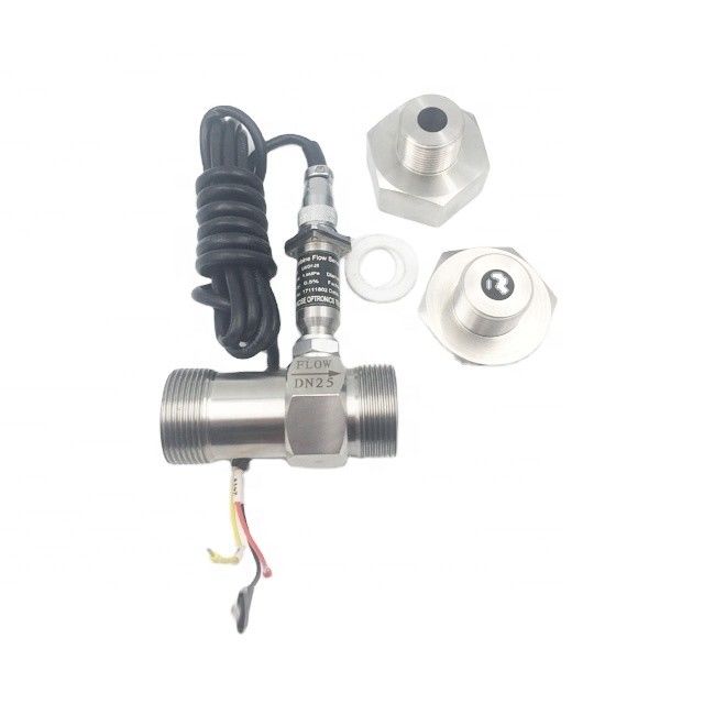اندازه گیری جریان توربین SS304/SS316 با دقت بالا با اتصال فلنج / رشته / بهداشتی برای آبمیوه و آبجو