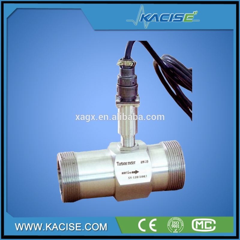 Digital Digital Flow Meter Turbine Water Turbines For Sale with Material SS304, SS316