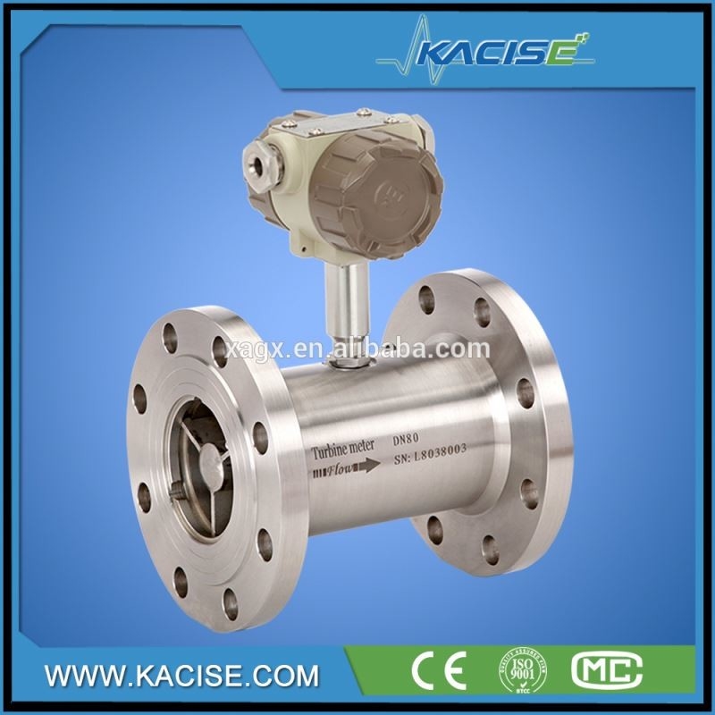 Digital Digital Flow Meter Turbine Water Turbines For Sale with Material SS304, SS316
