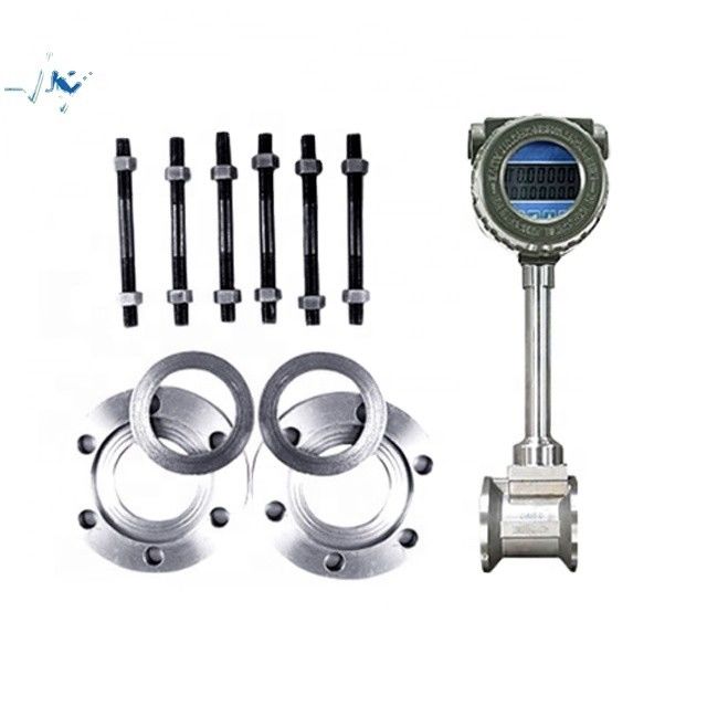 RS485 Biogas Vortex Flow Meter با اتصال فلنج کلیمپ برای لوله های DN15-DN1800mm