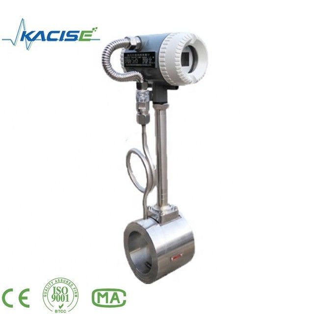 RS485 Biogas Vortex Flow Meter با اتصال فلنج کلیمپ برای لوله های DN15-DN1800mm