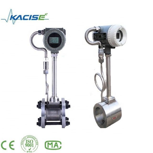 RS485 Biogas Vortex Flow Meter با اتصال فلنج کلیمپ برای لوله های DN15-DN1800mm