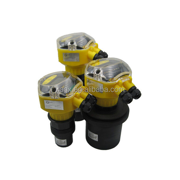 سنسور سطح اولتراسونیک RS485 و RS232 با رله 4 ~ 20 میلی آمپر و برد 5-70 متر برای اندازه گیری سطح سیال