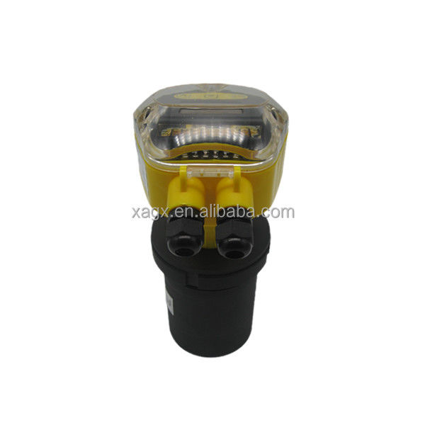 سنسور سطح اولتراسونیک RS485 و RS232 با رله 4 ~ 20 میلی آمپر و برد 5-70 متر برای اندازه گیری سطح سیال