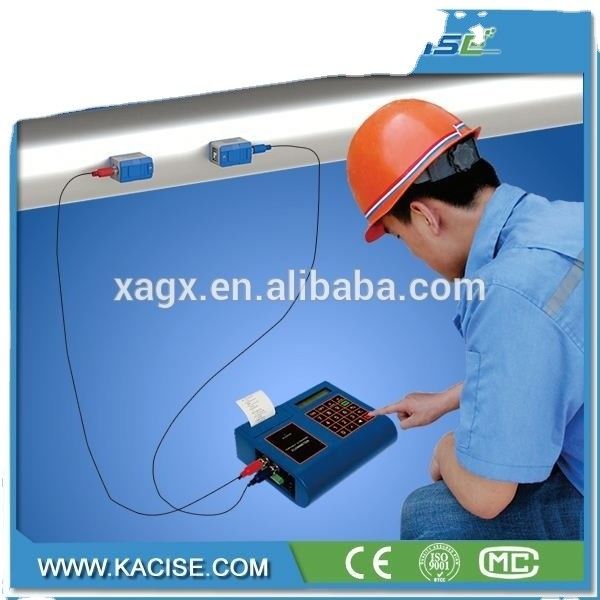فلومتر التراسونیک KUFP2000 با کارت SD داخلی با دقت 1% و اندازه گیری بدون تماس