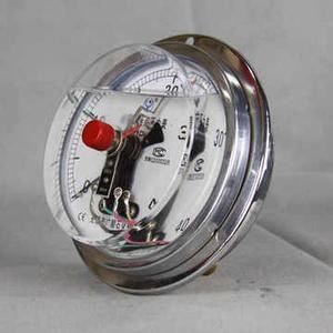60mm آلومینیوم روغن پر شده LPG نیتروژن فشار سنج برای واسکوسیت بالا و رسانه های خوردگی