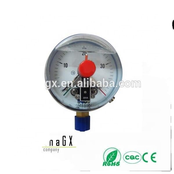 فشار سنج هیدرولیک 40mm تا 150mm برای صنعت شیمیایی با مقاومت در برابر خوردگی