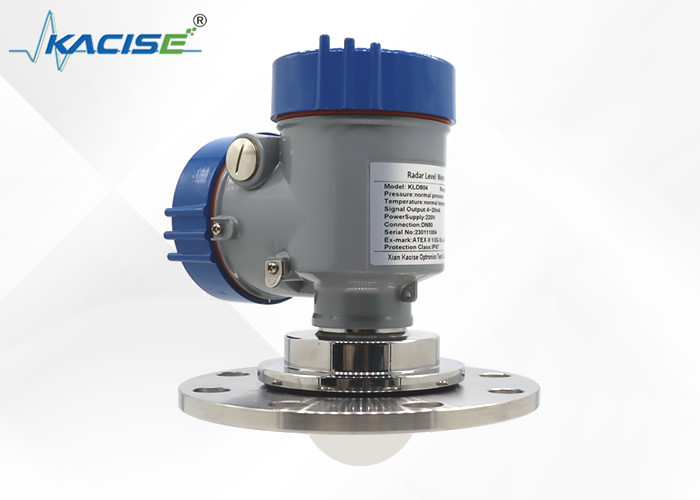 KLD804 4 - 20mA / RS485 76mm لنز آنتن رادار سطح سنسور برای مایع و جامد متوسط