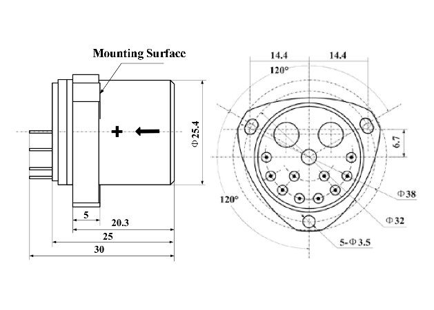 High Accuracy Accelerometer Detector With Bias ≤5mg And Scale Factor 1.2 1.6mA/G