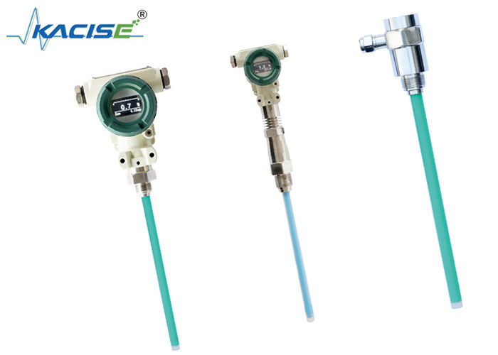 پروب سنسور سطح سیال خازنی از جنس استنلس استیل KCF6052 IP67 با محدوده -50 تا 250 درجه سانتیگراد و مواد خیس شده PTFE