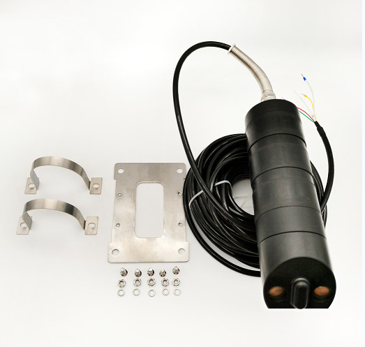 ABS Split Shell Industrial Ultrasonic Doppler Flow Meter برای عمق آب محدوده 0.02-10m