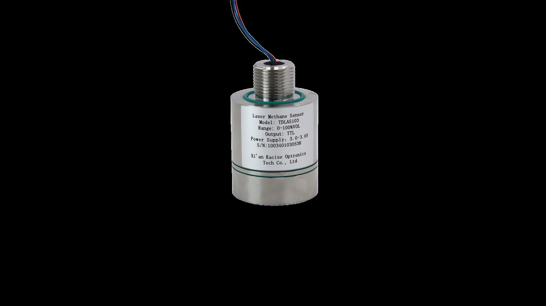 اندازه گیری دقیق گاز TD LAS Gas Detector Sensor 25\u2103 0-1%VOL 6% ارزش واقعی