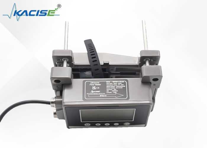 4-20mA خروجی فلکومتر فوق صوتی با 256*128 LCD با نور پس زمینه و ارتباطات Modbus RS485