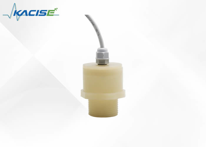 3G فرستنده مواد PVDF سنسور سطح آب فوق صوتی خروجی دیجیتال 24VDC ولتاژ عملیاتی