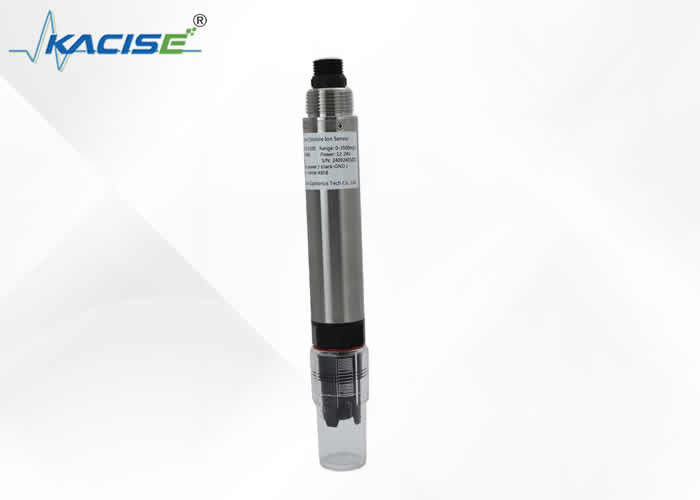 KWS-3100 حسگر یون کلورید در خط با درجه بندی Modbus / پروتکل RTU IP68 و پوشش POM برای مدیریت کیفیت آب استخر شنا