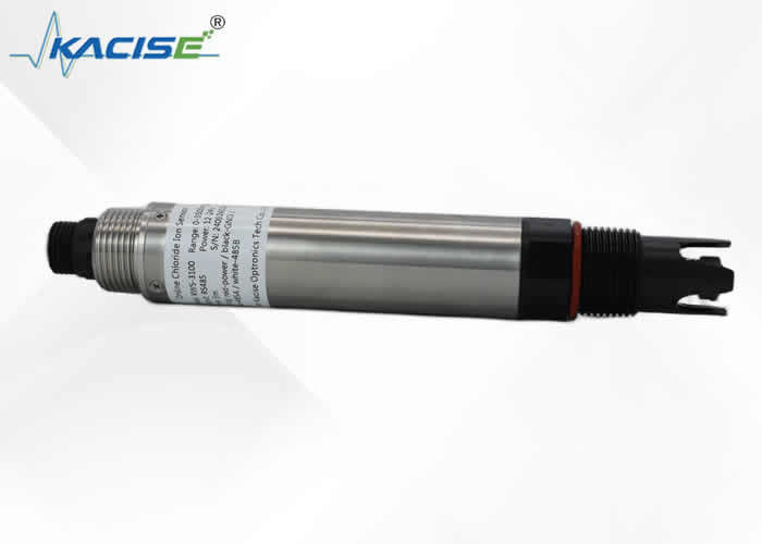 KWS-3100 حسگر یون کلورید در خط با درجه بندی Modbus / پروتکل RTU IP68 و پوشش POM برای مدیریت کیفیت آب استخر شنا