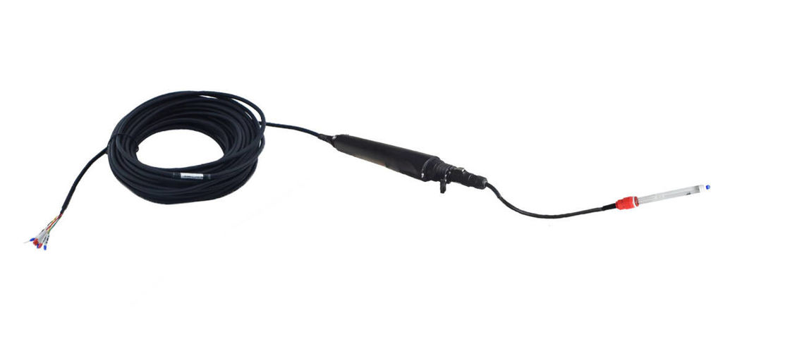 حسگر PH دیجیتال KWS-790 با توانایی قوی ضد تداخل، درجه محافظت IP68 و خروجی سیگنال RS485 برای تصفیه فاضلاب