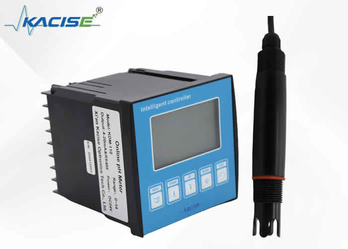 KDM-110 سنج PH آنلاین با تعویض درجه حرارت 0-99.9C PH و وضوح 0.1C