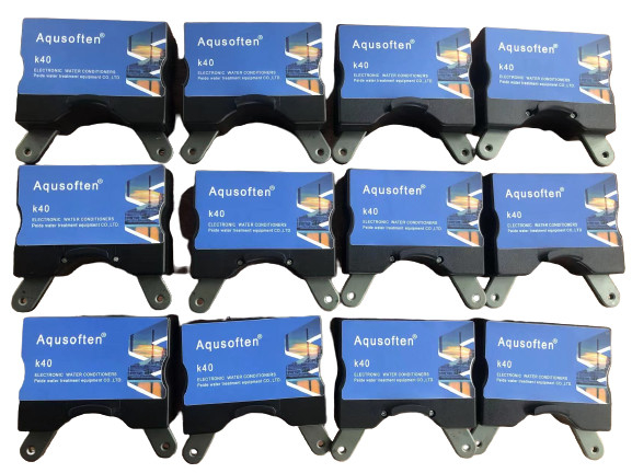 جایگزین نمک مغناطیسی نرم کننده های الکترونیکی تصفیه آب Descaler Hydroflow Hs40 برای خانه های استاندارد