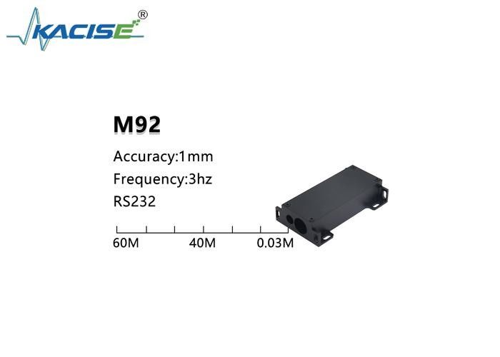 حسگر محدوده لیزری با دقت بالا ±1mm با محدوده اندازه گیری 40m و خروجی RS232