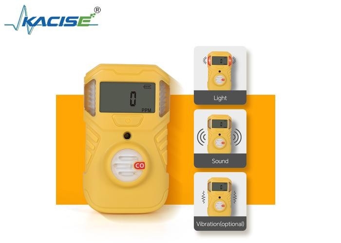 KSBH-BX101 یک دستگاه تشخیص گاز با صفحه نمایش LCD IP67 حفاظت ذخیره سازی 50 رویداد هشدار 90dB 10cm صدا هشدار