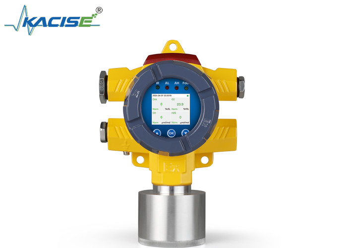 Kfgtq-Dx401 دستگاه تشخیص گاز ثابت چندگانه Co2 Monitor Analyzer برای فشار کاری 86-106KPa و درجه حفاظت IP66
