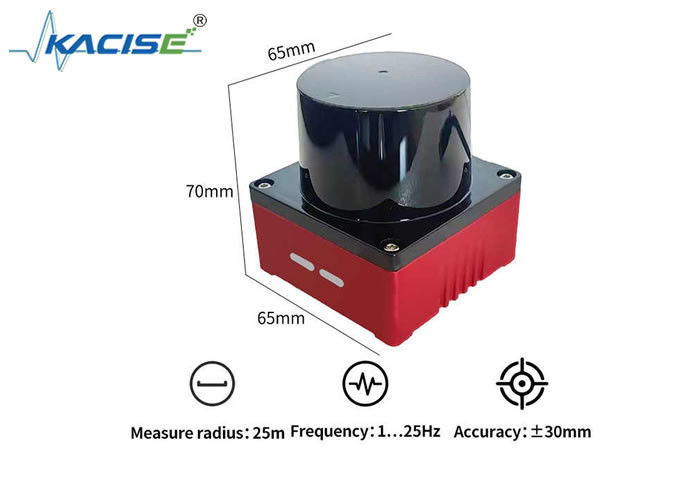 KL2A-25 LiDAR با تکنولوژی DTOF برای ناوبری رباتیک و اجتناب از موانع با دقت مطلق ±30mm