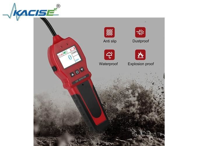 KLBH90E Gas Leak Detector with 1800mAh Battery, 6h-8h Charging Time, and Audible, Visual, and Vibration Alarms for Municipal Construction با باتری 1800 میلی آمپر، زمان شارژ 6 ساعت تا 8 ساعت و آلارم های صوتی، بصری و ارتعاش برای ساختمان های شهری