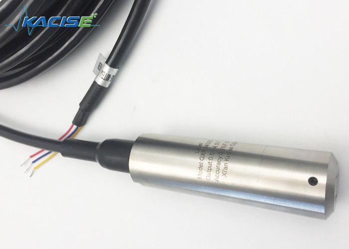 عرضه کارخانه 4 ~ 20mA خروجی غوطه ور دقت بالا ± 0.25% F.S سنسور سطح سوخت دیجیتال و سنسور فشار آب