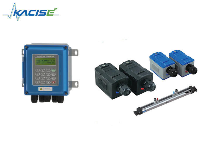 Non Contact Portable Clamp On Flow Meter , Clip On Flow Meter CE Certification