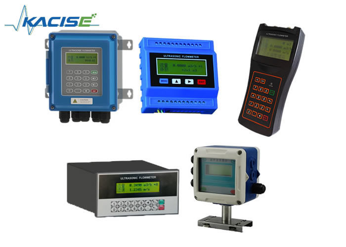 Food Grade Ultrasonic Flow Meter Non Contact Clamp On For Stainless Steel Pipe