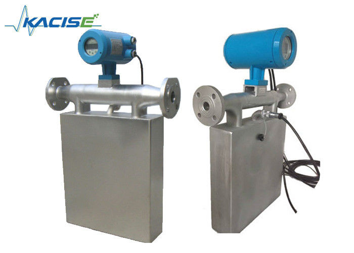 Crude Vegetable Oil Coriolis Mass Flow Meter Compact Design For Molasses
